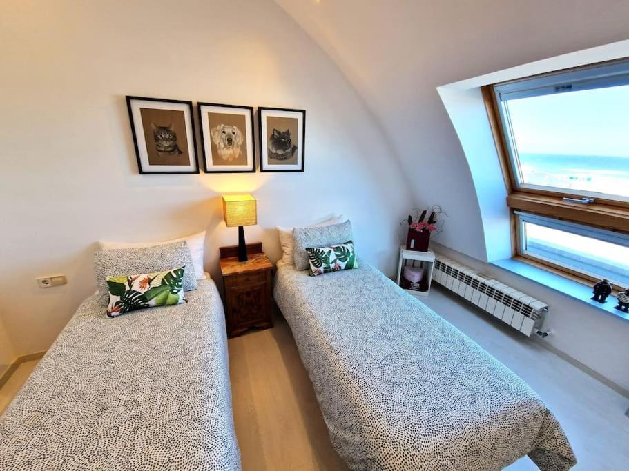 Apartamento Deluxe Vistas Al Mar Burela Dış mekan fotoğraf
